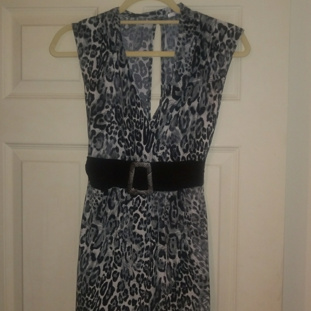 Leopard fitted shirt